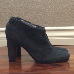 [SAM EDELMAN] Like New Women's Size 6  Grey Suede Ankle Boot